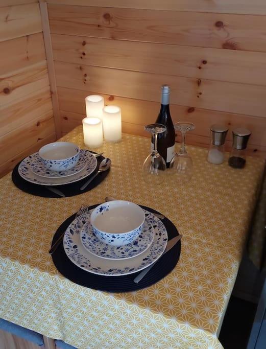 High Whashton Springs Glamping Pod, Richmond Yorks公寓 外观 照片