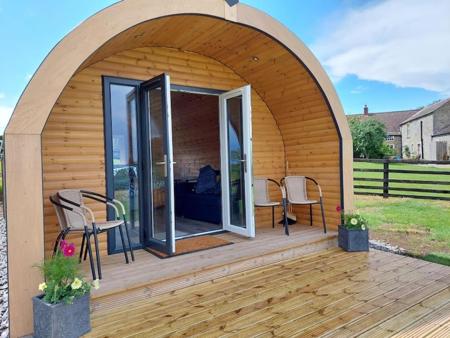 High Whashton Springs Glamping Pod, Richmond Yorks公寓 外观 照片