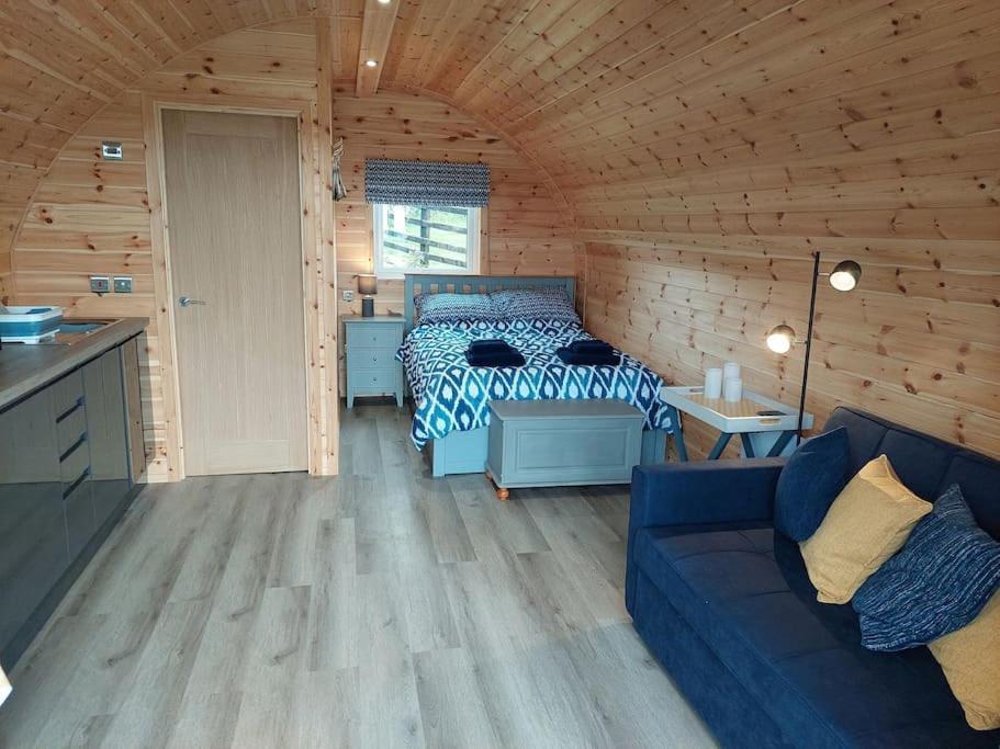 High Whashton Springs Glamping Pod, Richmond Yorks公寓 外观 照片